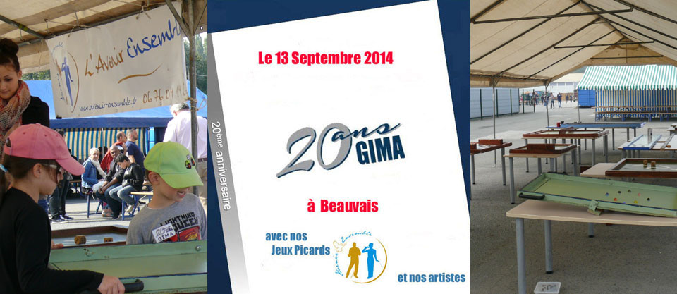 Les Jeux Picards de l'Avenir-Ensemble au GIMA le 13-09-2014